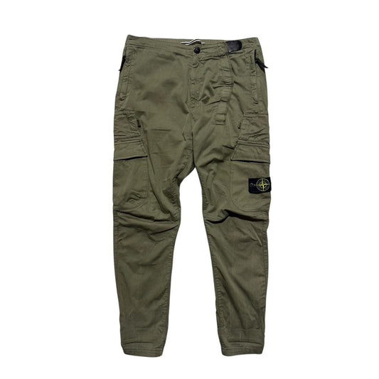 Stone Island Combat Cargo Trousers | W32, Olive