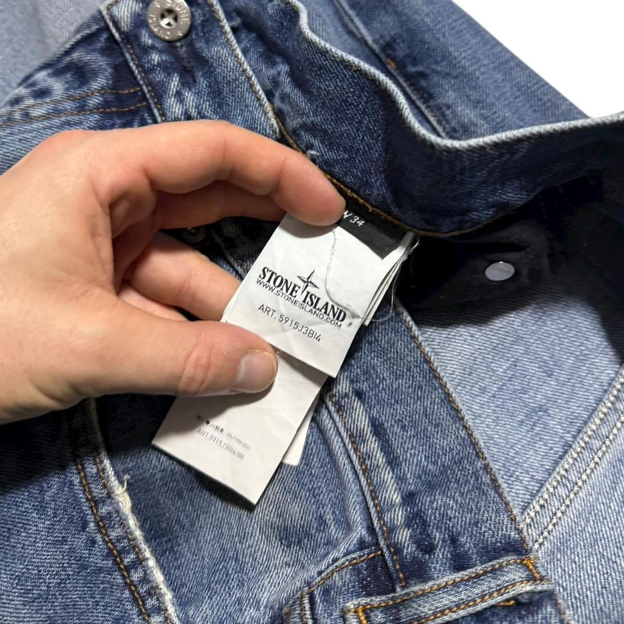 Stone Island Denim Jeans | W34, Blue