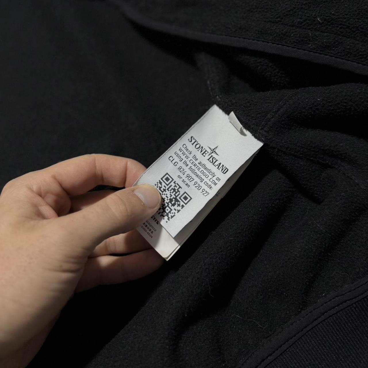 Stone Island Soft Shell Jacket | XL, Black