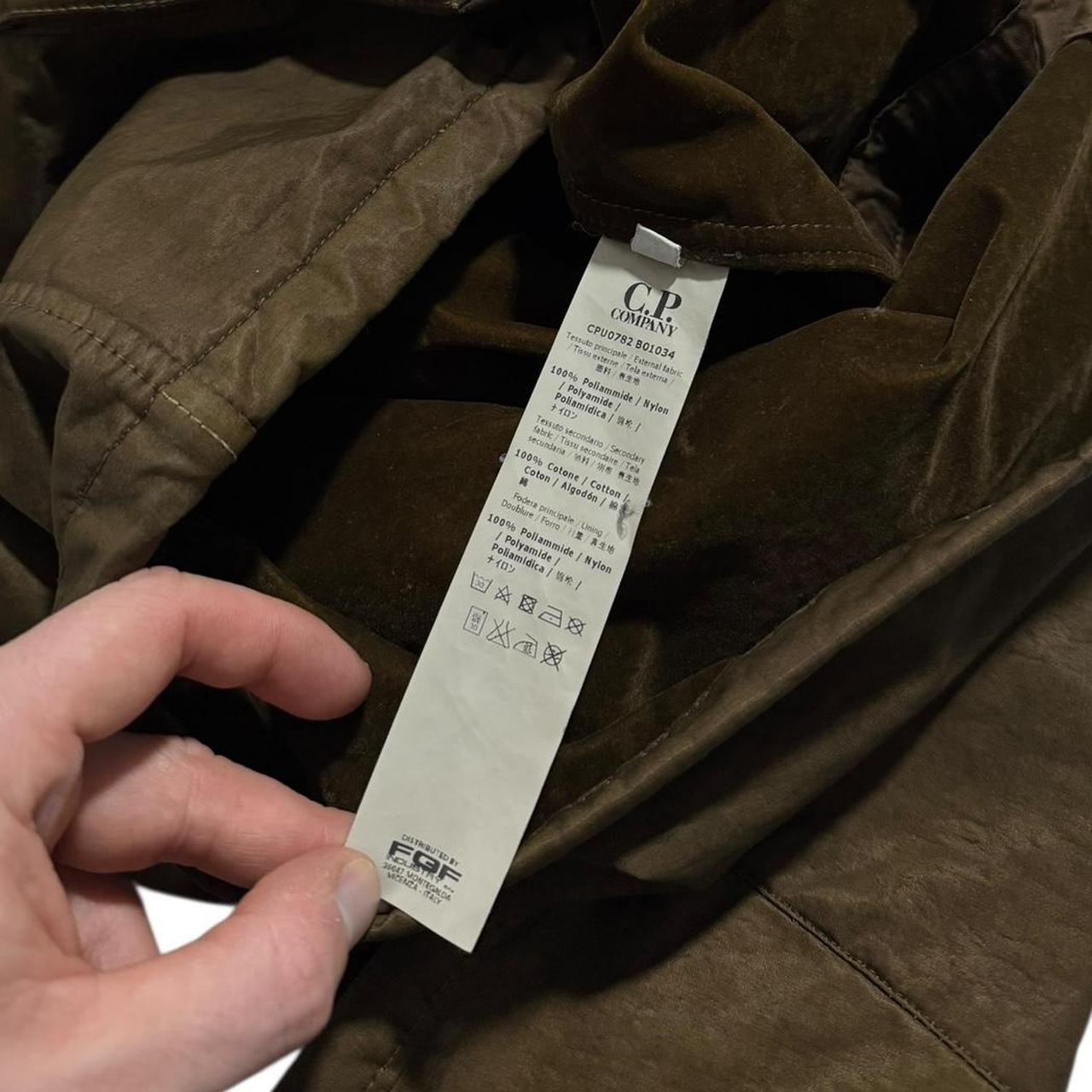 CP Company Mille Miglia Goggle Jacket | Large, Brown