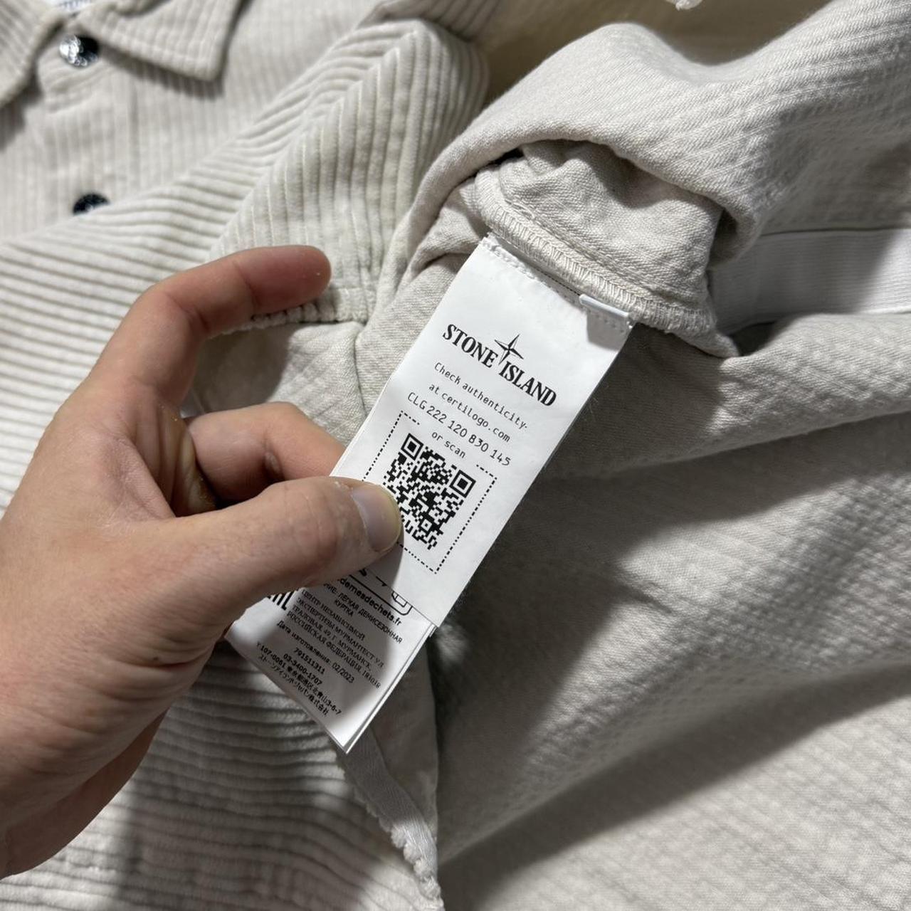 Stone Island Heavy Corduroy Shirt | Large, Beige
