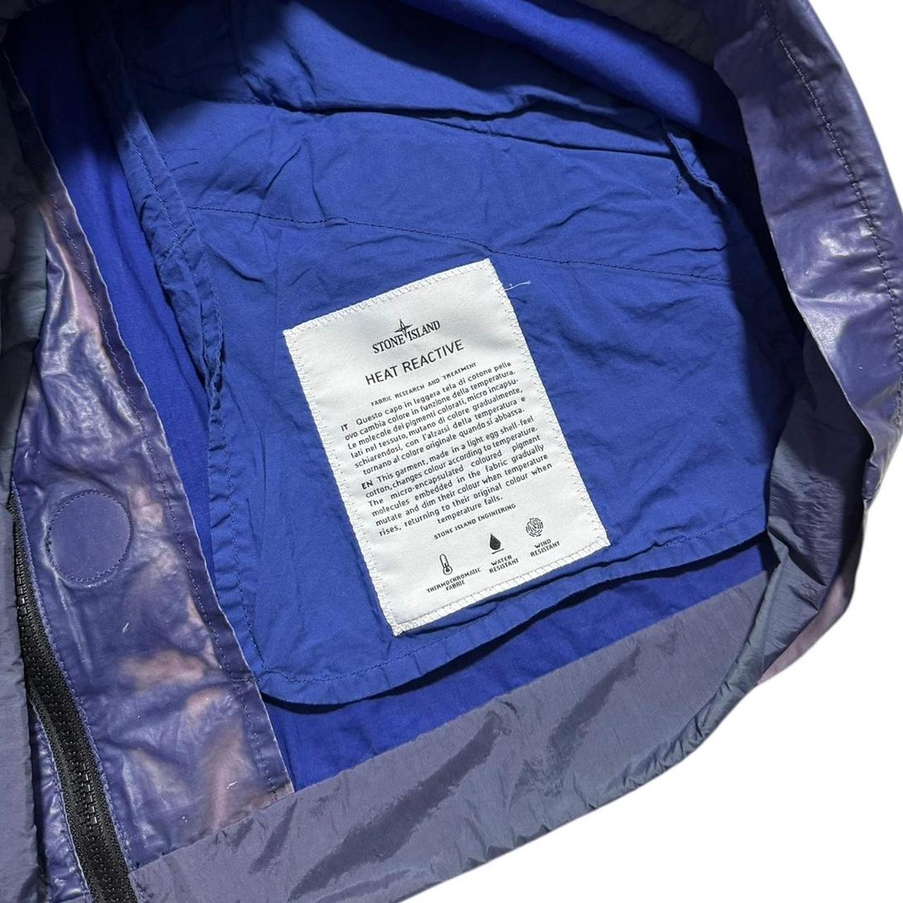 Stone Island Marina Heat Reactive Jacket | Large, Blue