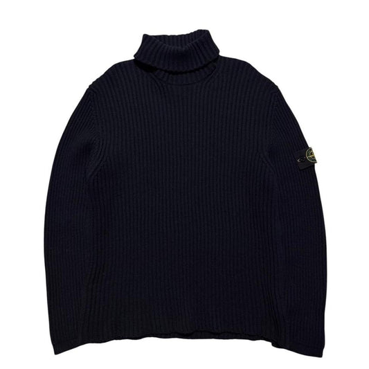Stone Island 1999 Ribbed Turtle Neck Pullover