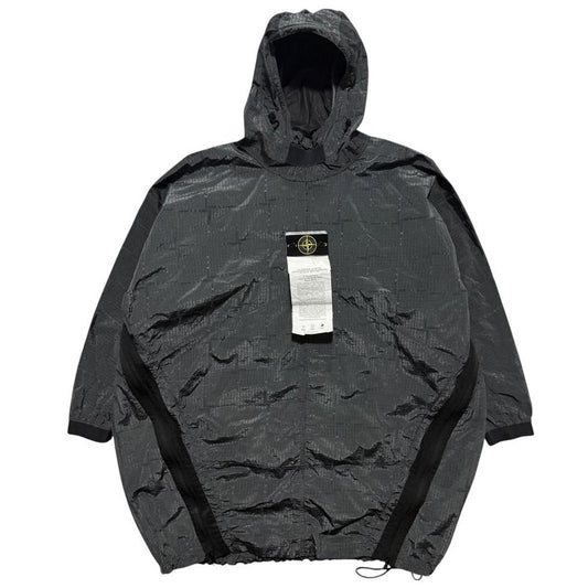 Stone Island House Check Nylon Metal Poncho