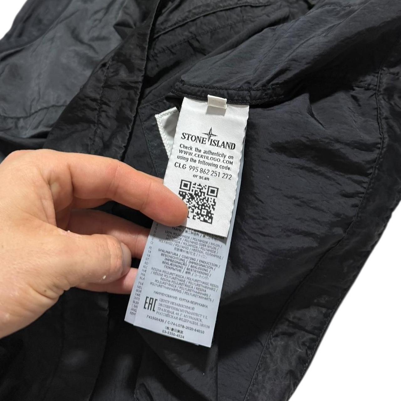 Stone Island Nylon Raso-TC Gilet | Medium, Black
