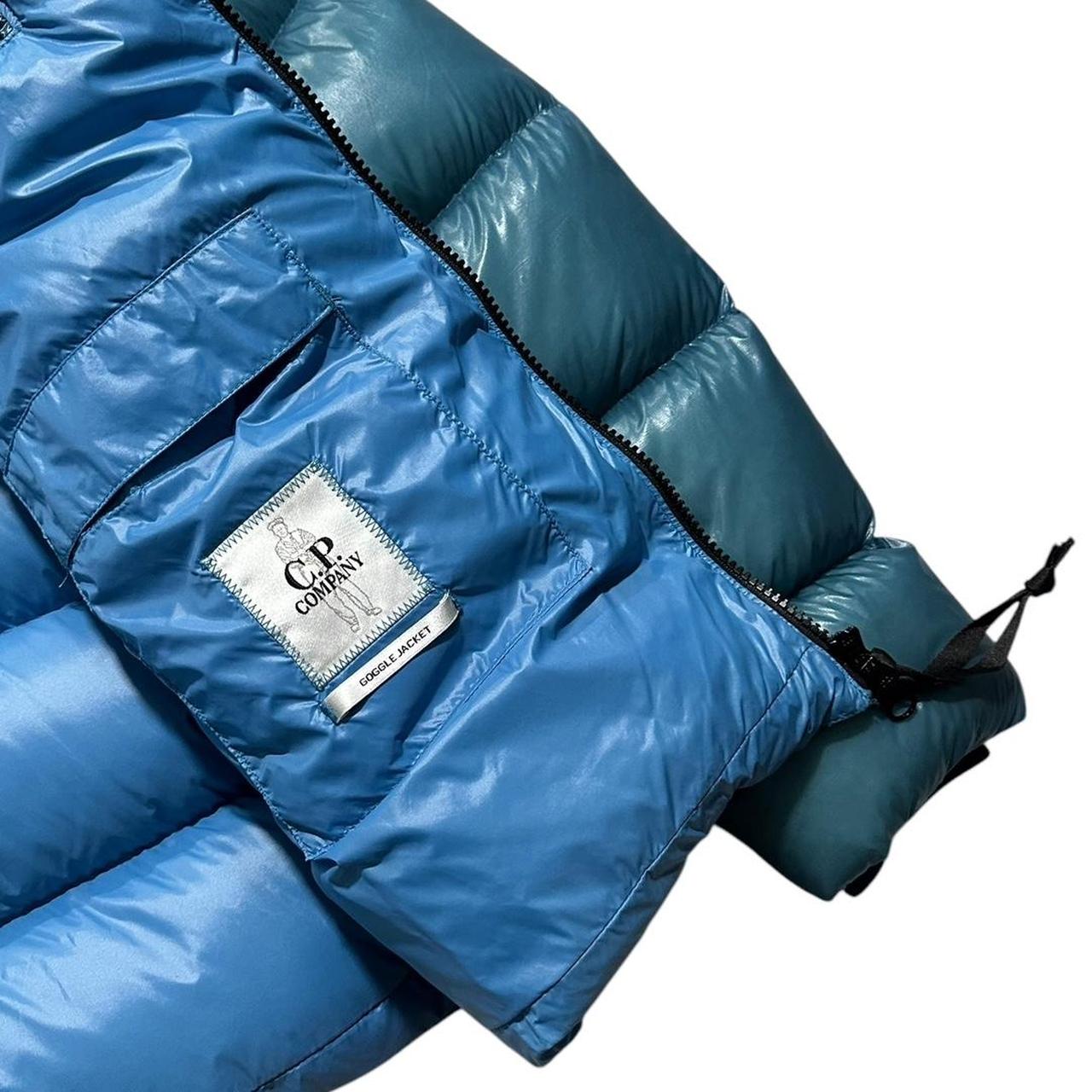 CP Company D.D. Shell Down Goggle Jacket | Large, Teal