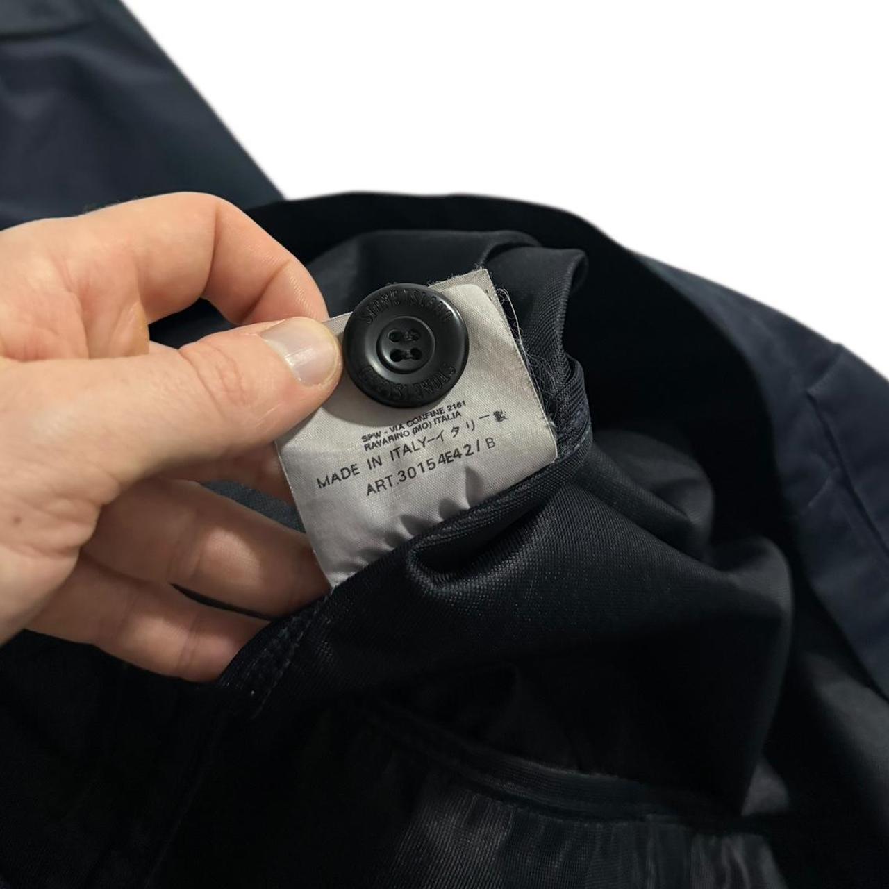 Stone Island S/S 1999 Trench Jacket | Large, Navy