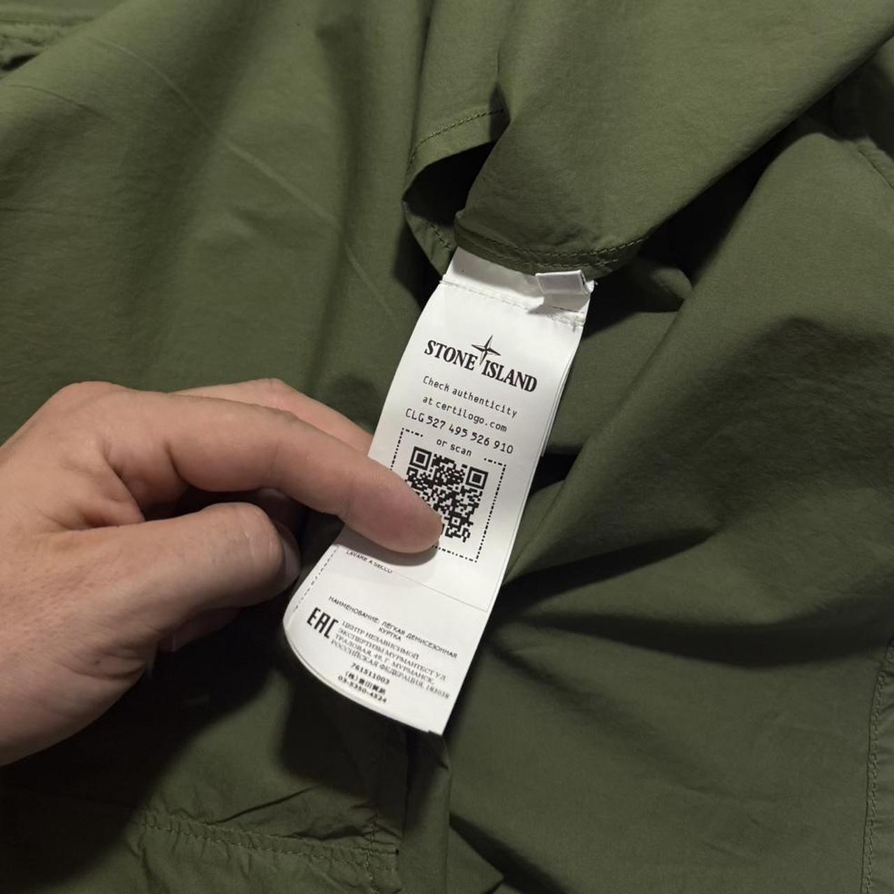 Stone Island 2022 Multi-Pocket Shirt | Medium, Olive Green