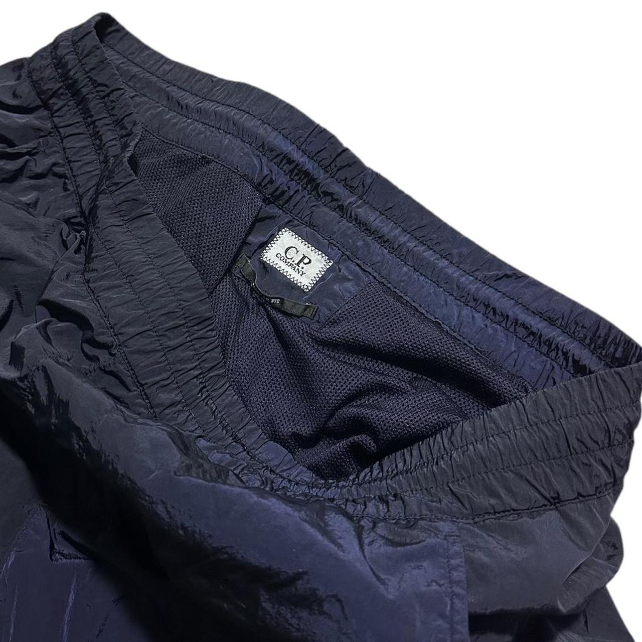 CP Company Blue Nylon Bottoms | 34, Blue