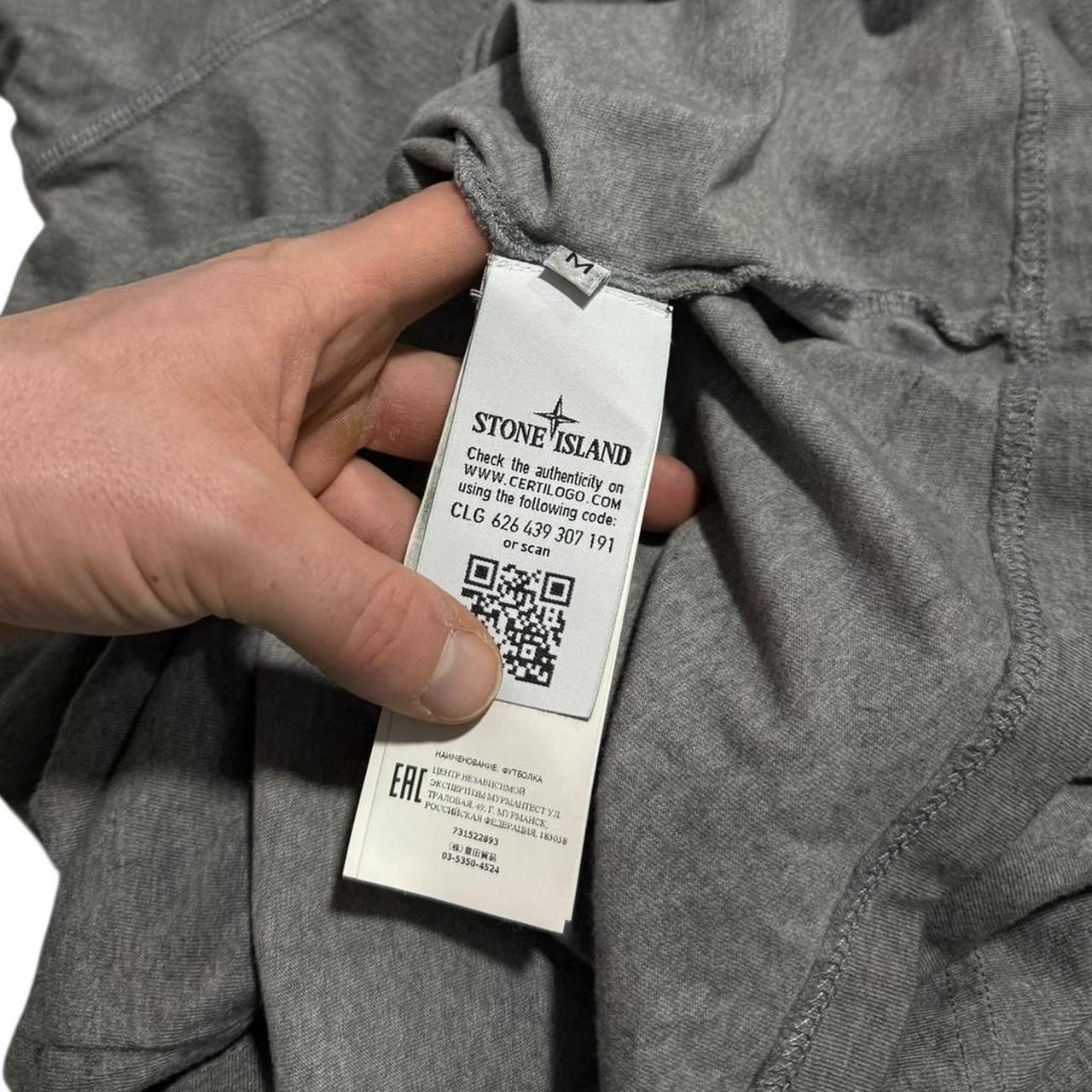 Stone Island Dust Treatment T-Shirt | Medium, Grey