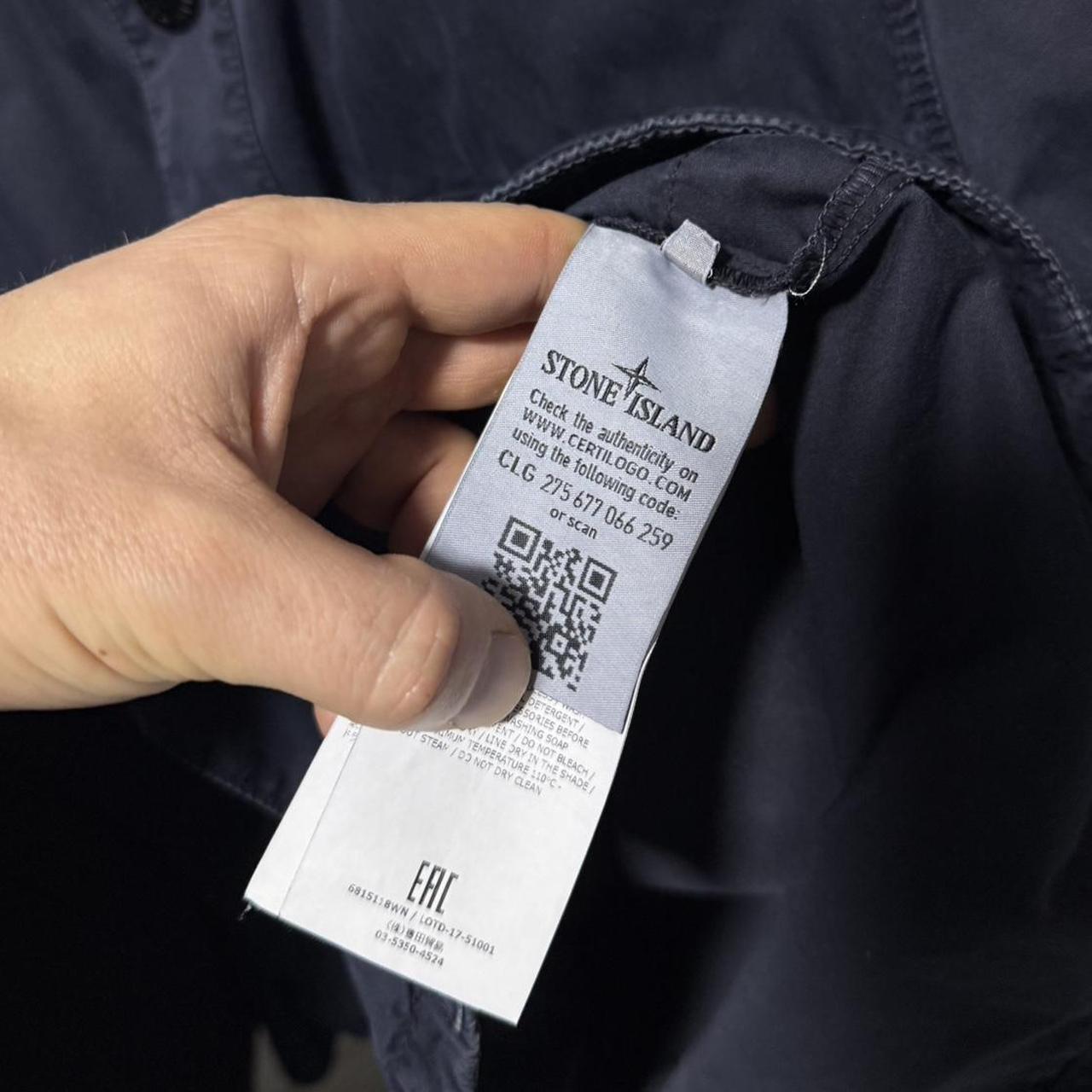 Stone Island Canvas Jacket | Medium, Navy