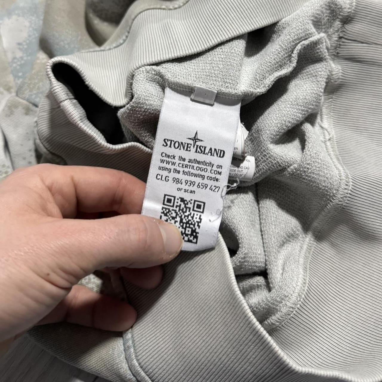 Stone Island Camo Pullover Hoodie