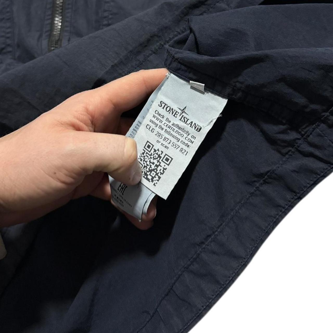 Stone Island Pullover Smock Jacket | Medium, Navy