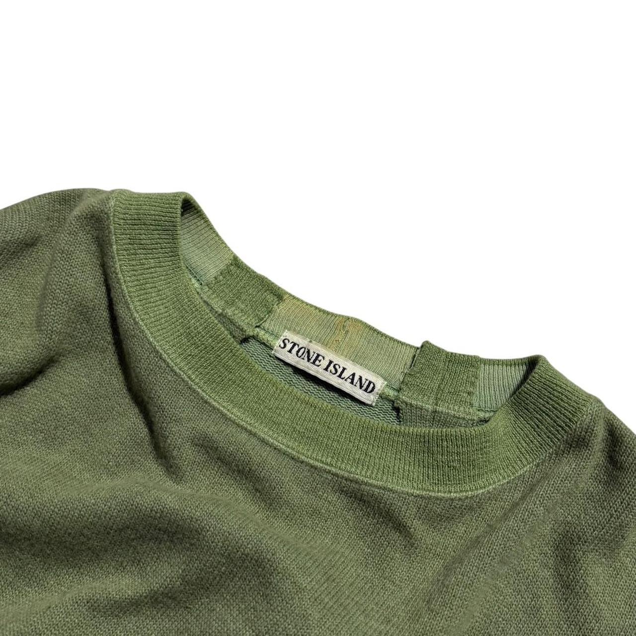 Stone Island Late 80's Pullover | Medium, Olive Green