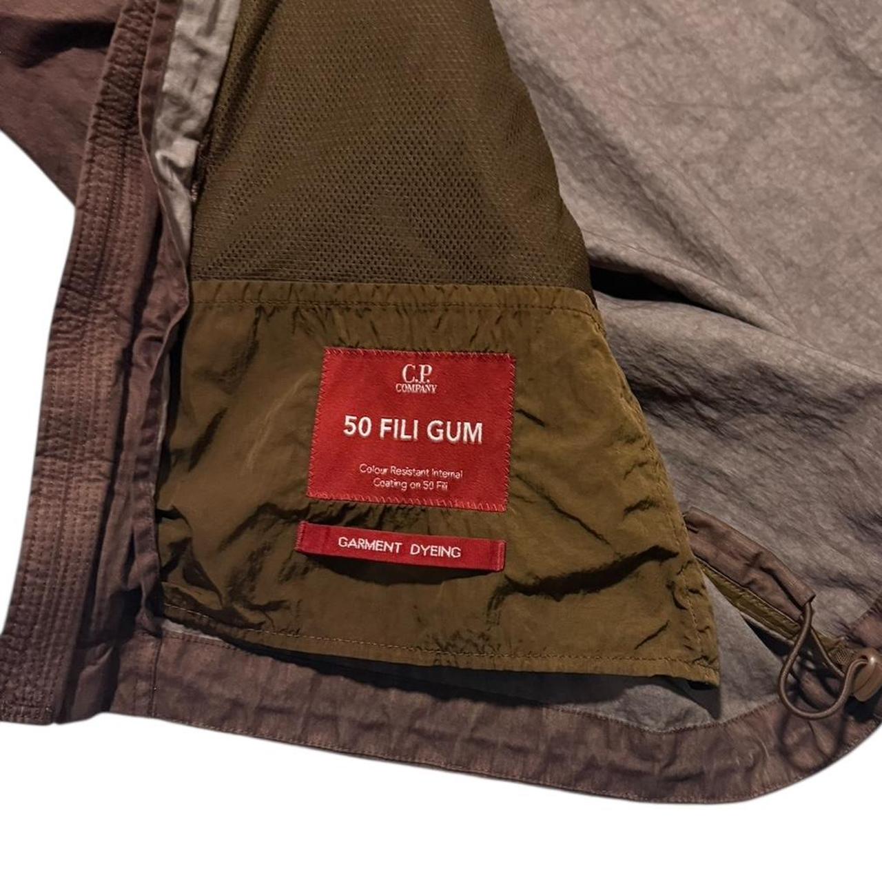 CP Company 50 Fili Gum Goggle Jacket | Large, Brown