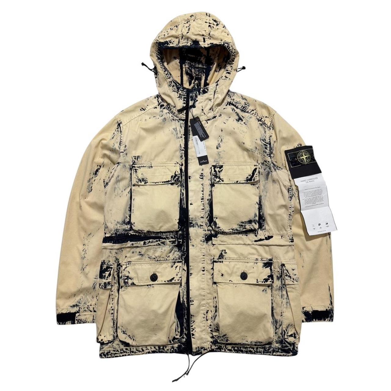 ジャケット・アウター STONE  17ss Hand Corrosion Parka STONE ISLAND 17ss Hand Corrosion Parka Stone Island 2017