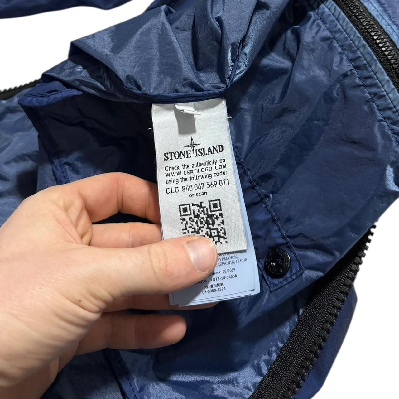 Stone Island Lamy Velour Jacket | Medium, Navy