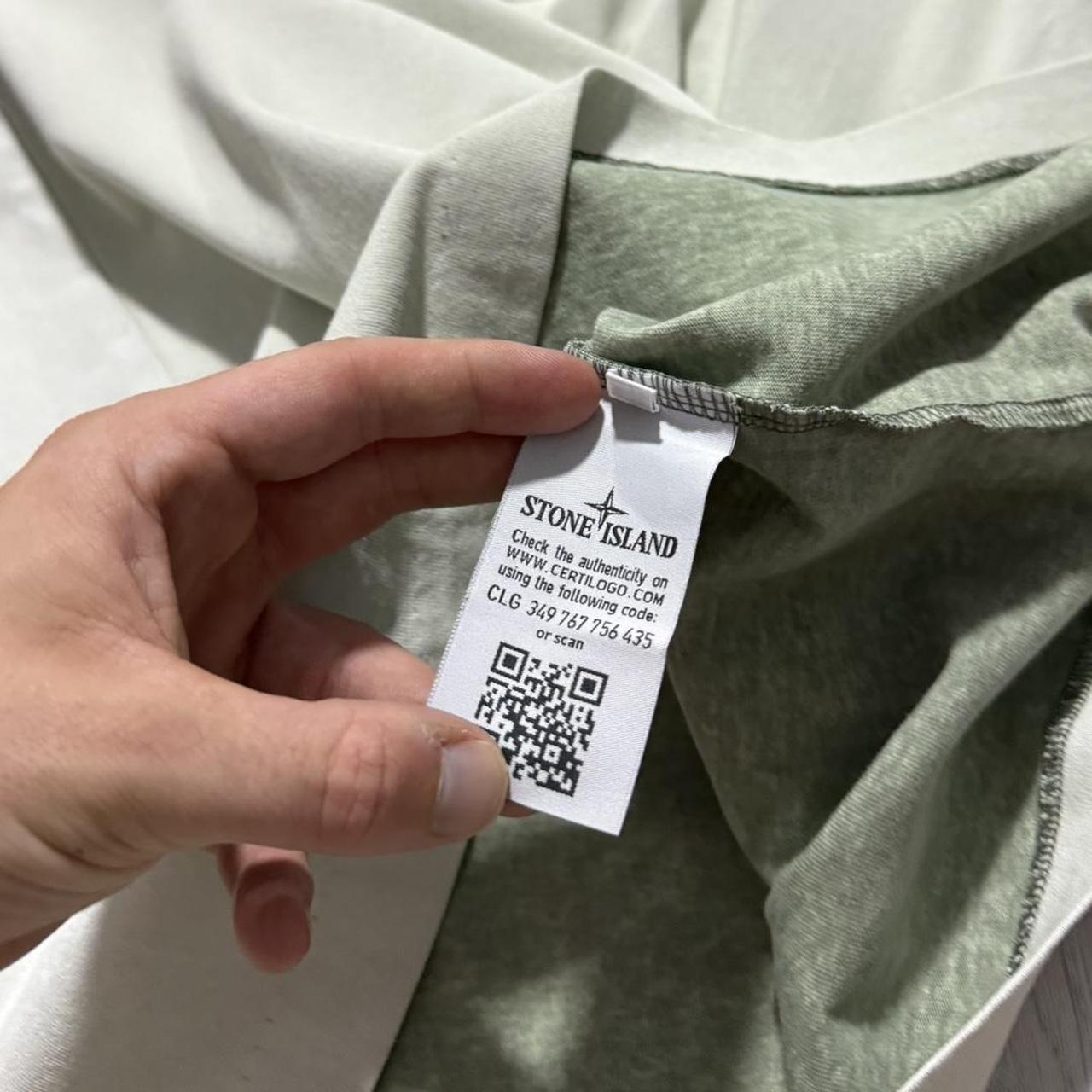 Stone Island Long Sleeve Top | Large, Olive