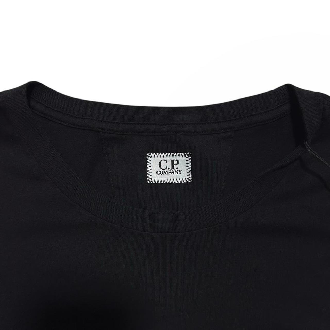 CP Company Black T-Shirt | XL, Black