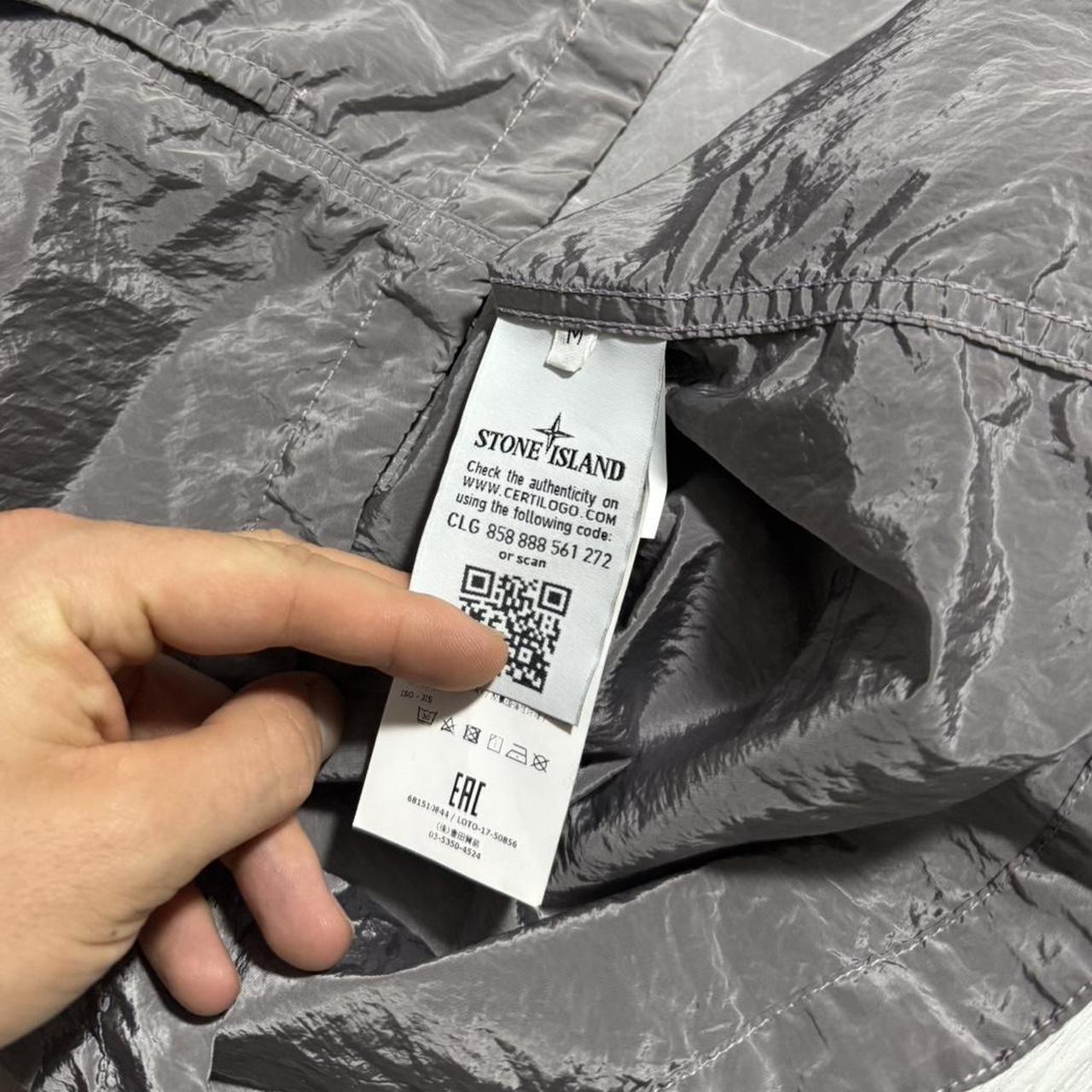 Stone Island Nylon Metal Overshirt | Medium, Grey