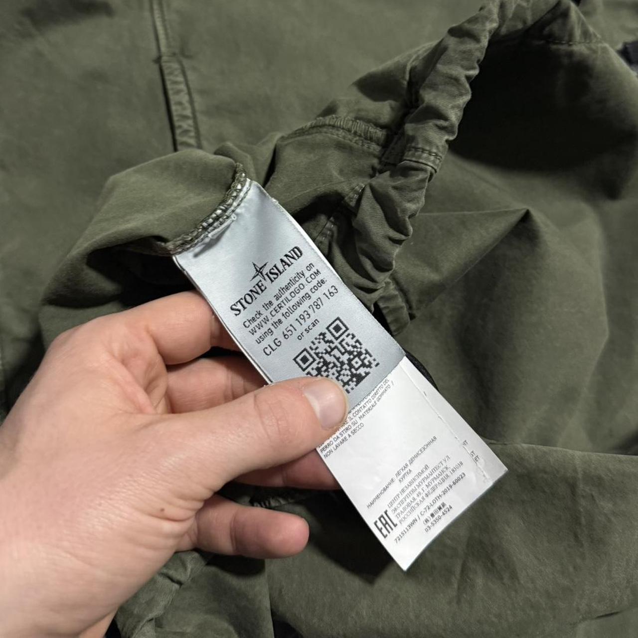 Stone Island Pullover Smock Jacket | Large, Olive
