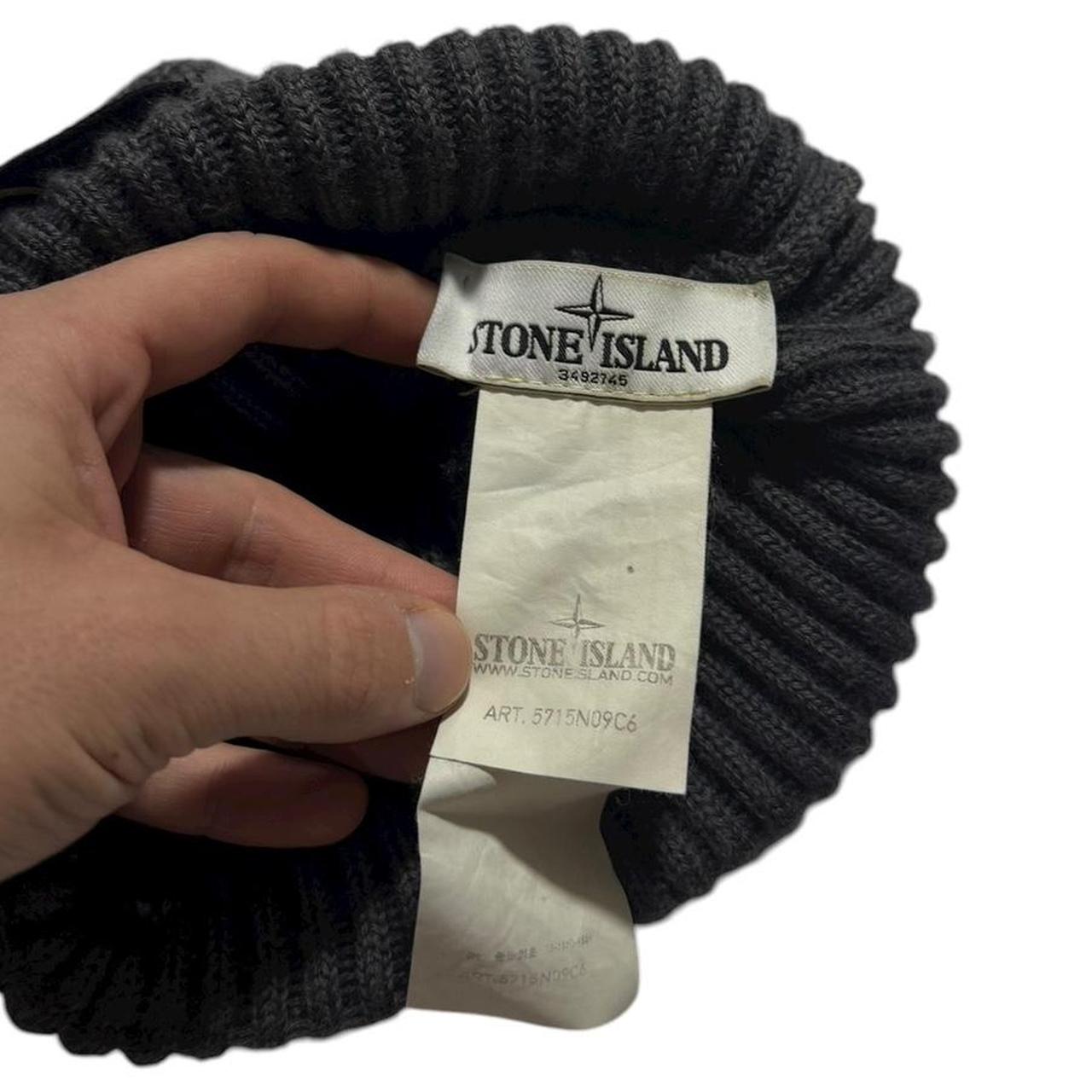 Stone Island Ribbed Beanie