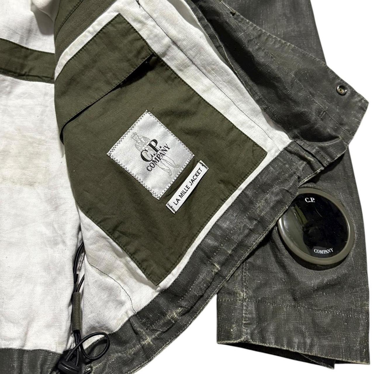 CP Company Plated Linen La Mille Jacket