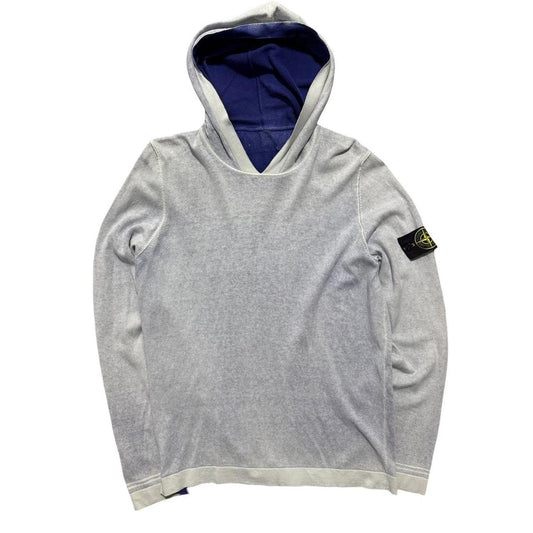 Stone Island Blue Spray Pullover Hoodie