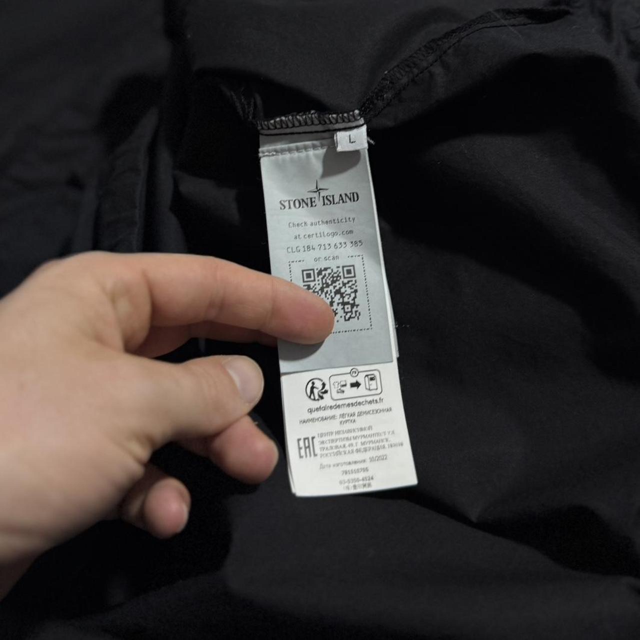 Stone Island Smock Jacket | Large, Black