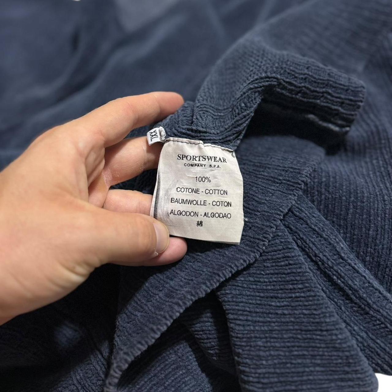 Stone Island Ribbed Cotton Quarter Zip | XXL, TBD