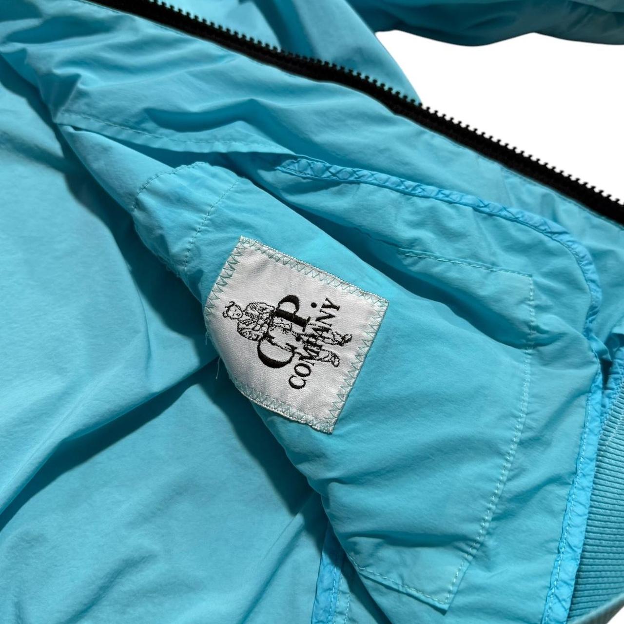 CP Company Nylon Bomber Jacket | Small, Aqua