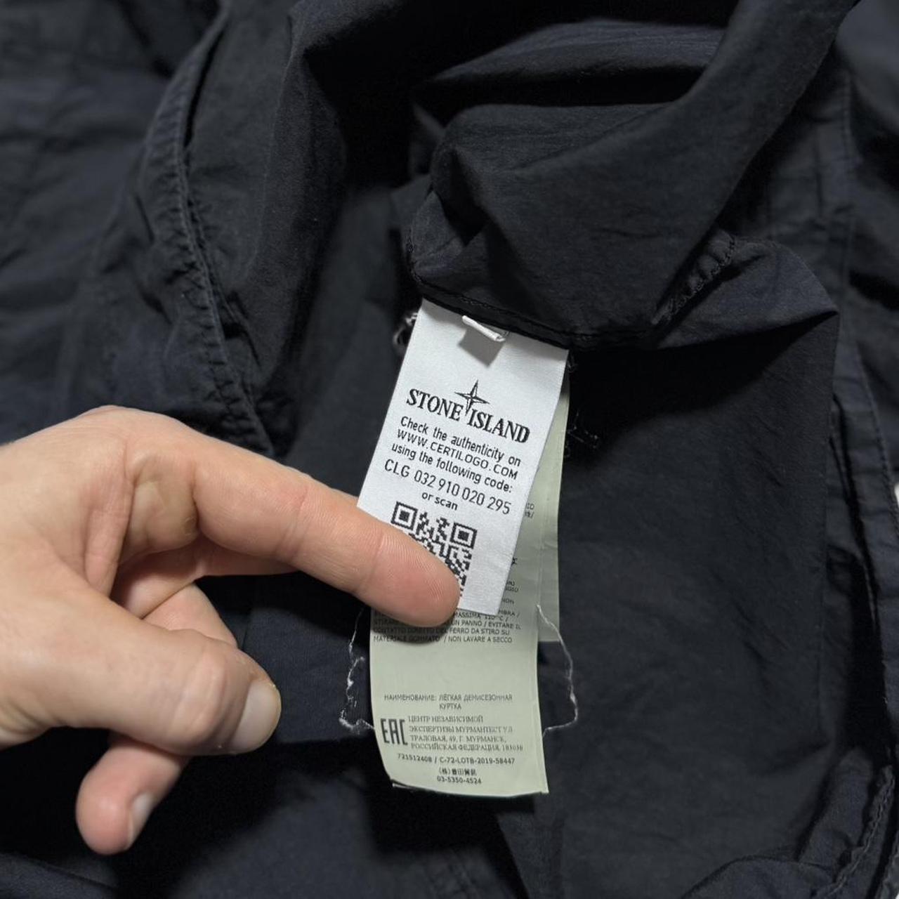 Stone Island Double Pocket Jacket | Large, Black