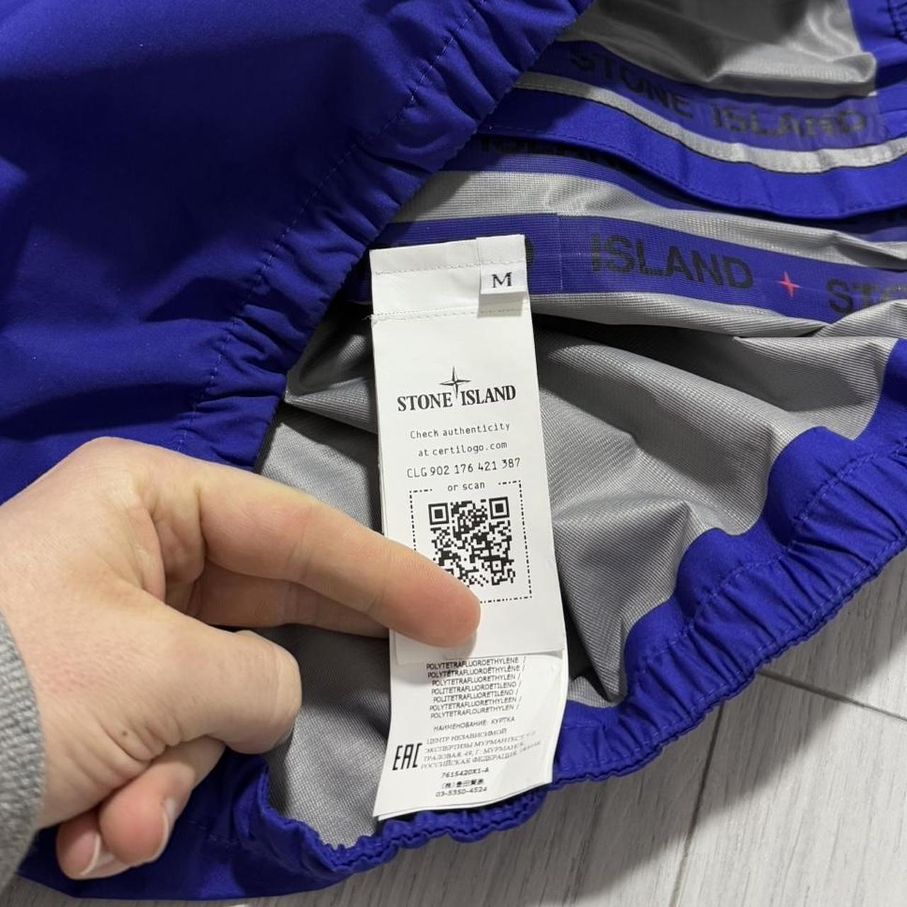 Stone Island Marina Gore-Tex Pullover Jacket | Medium, Blue