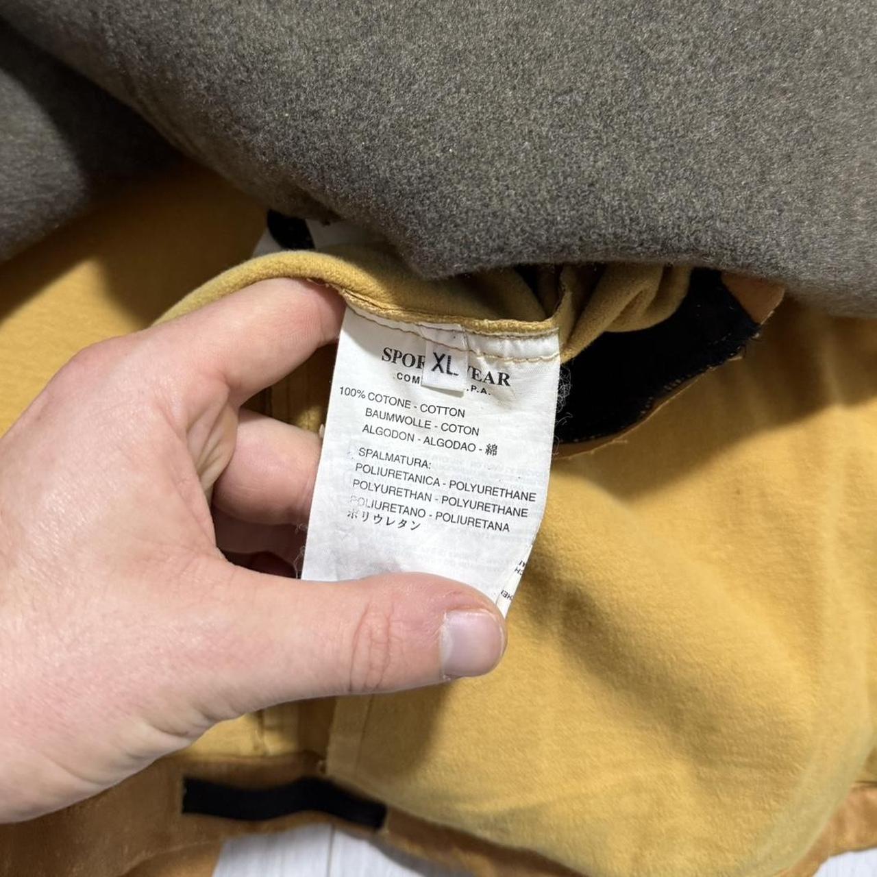 Stone Island 1996 Waxed Jacket | XL, Ochre