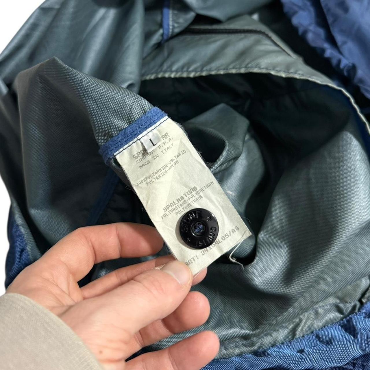 Stone Island S/S 1996 Formula Steel Jacket | Large, Blue