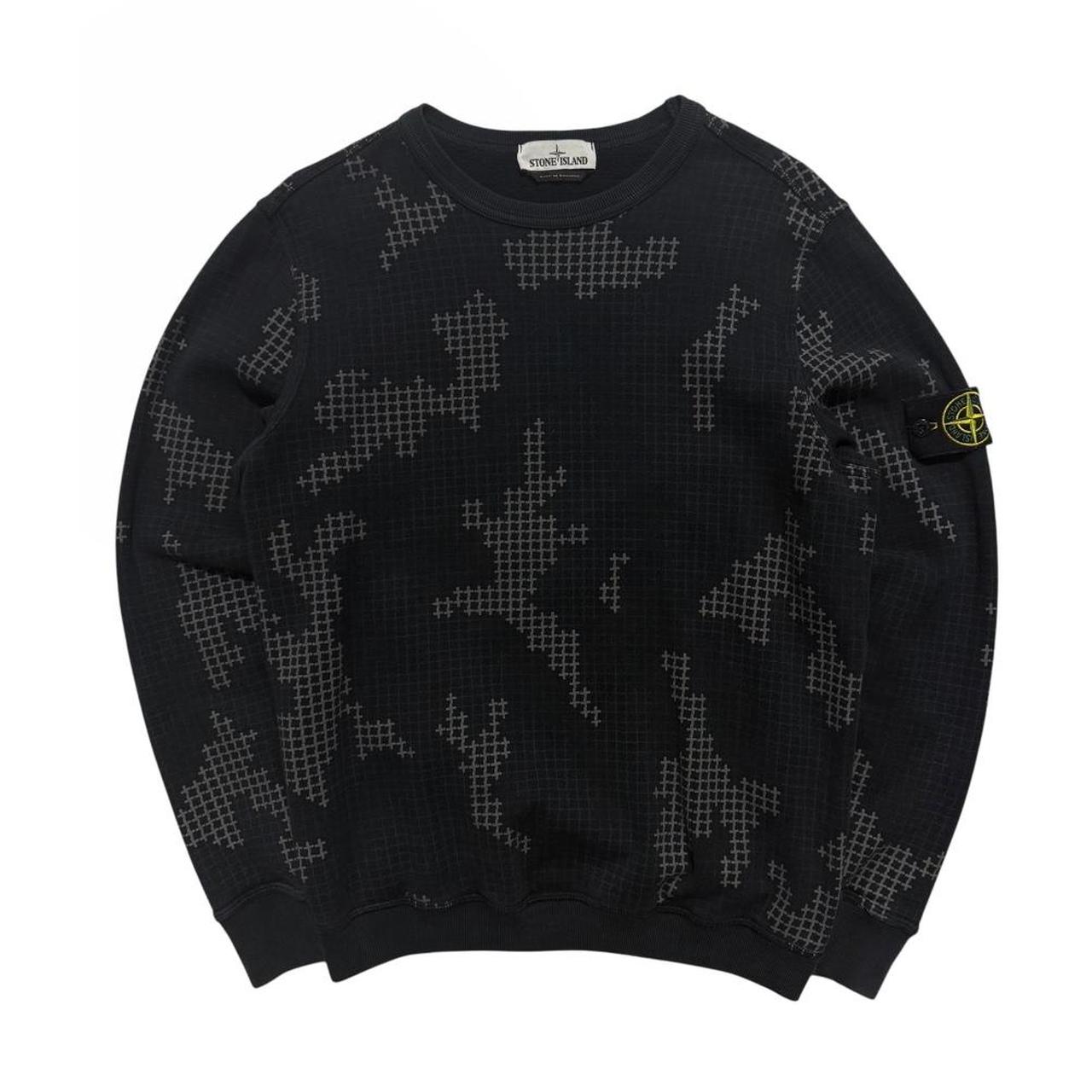 Stone Island Grid Camo Pullover Crewneck – Known Source