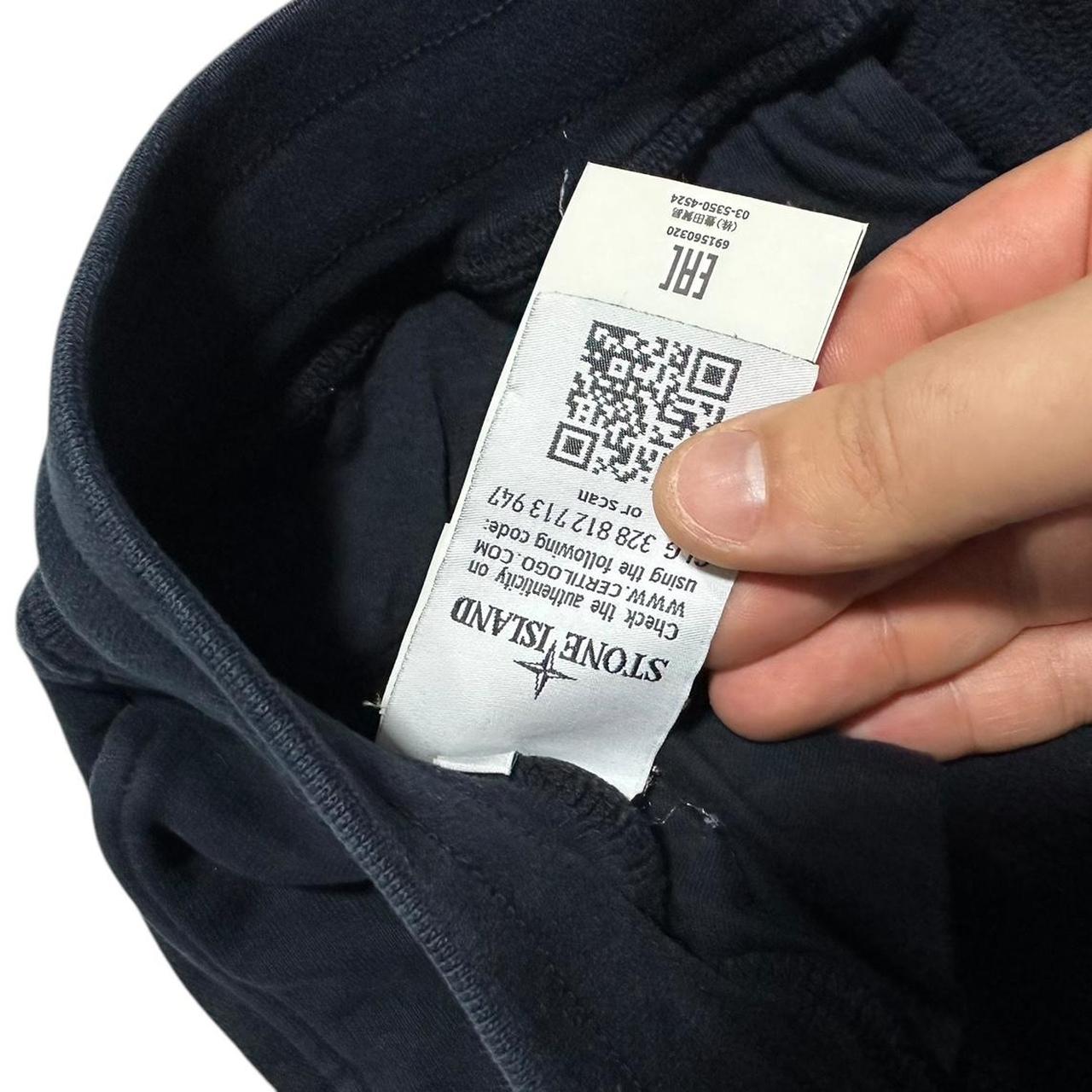 Stone Island Navy Sweatpants | Small, Navy