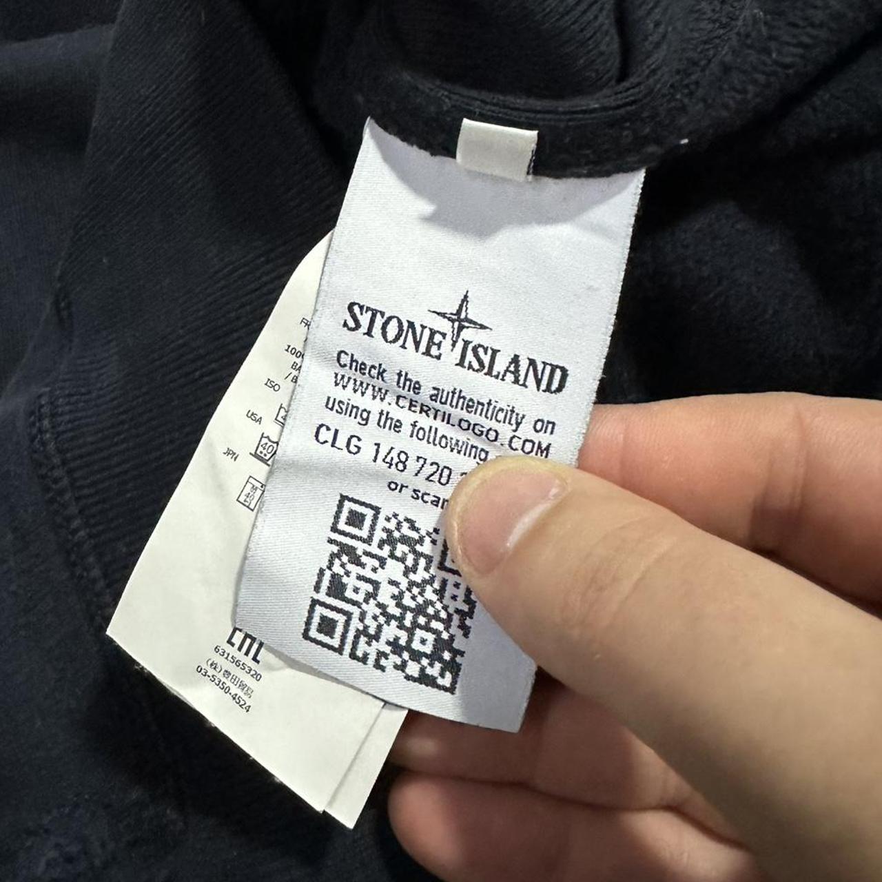 Stone Island Navy Crewneck
