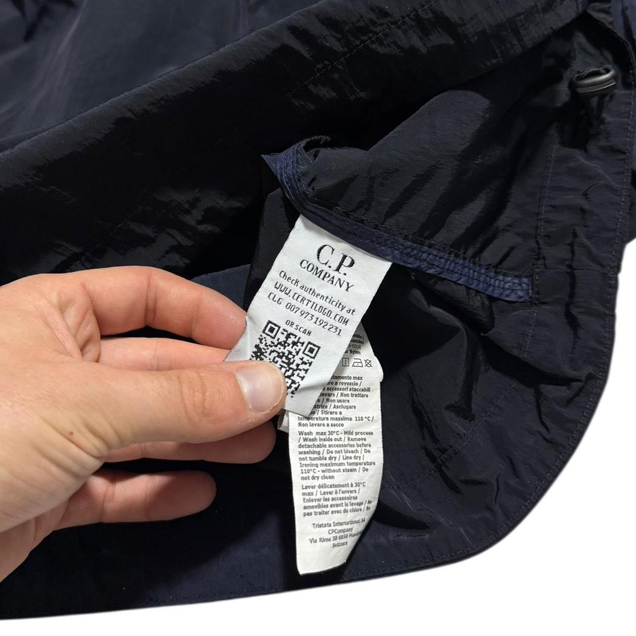 CP Company Navy Nylon Pullover Jacket | XXL, Navy