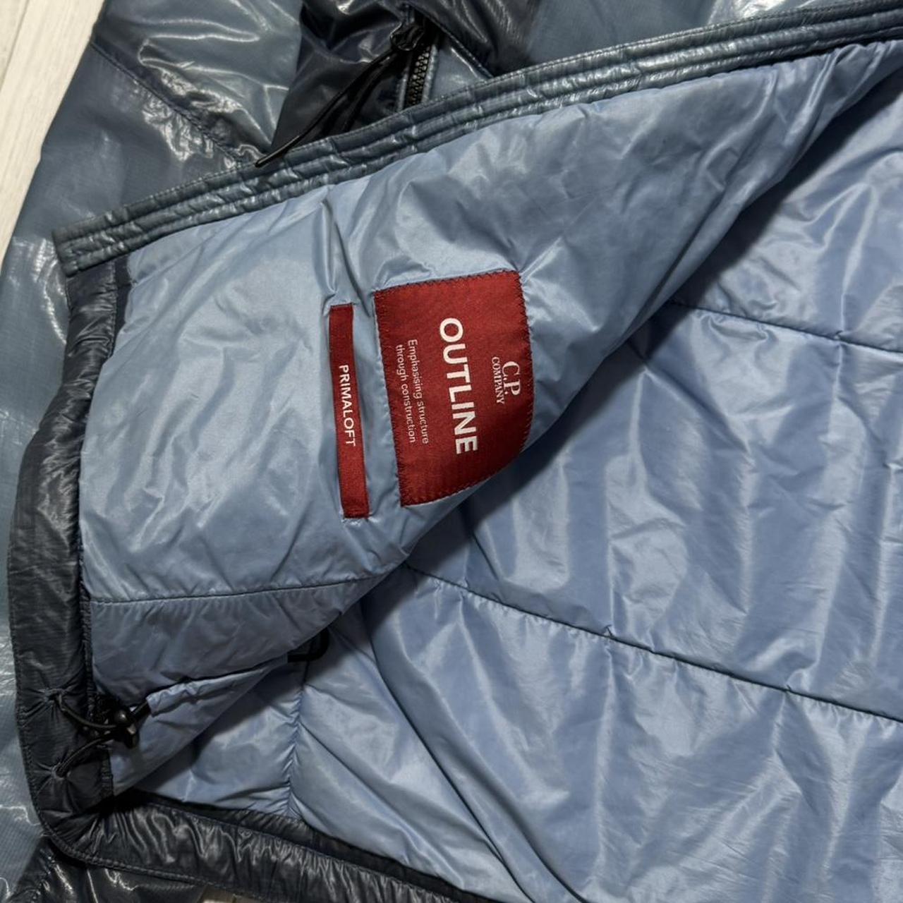 CP Company Outline Jacket | Medium, Glossy blue