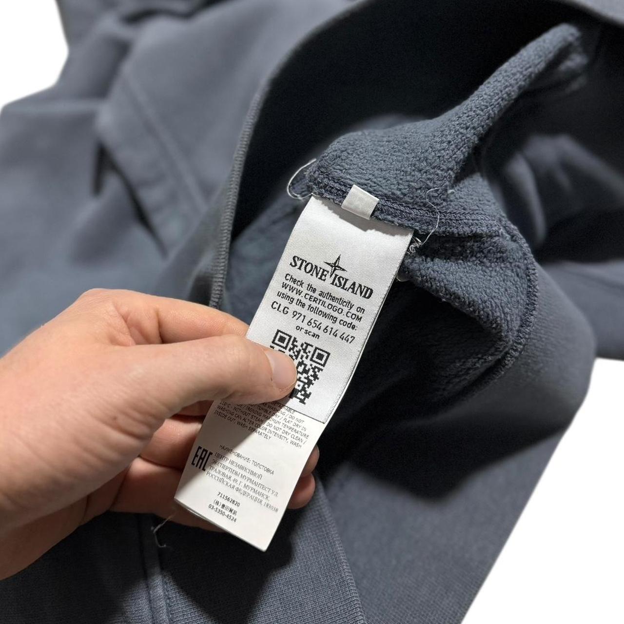 Stone Island Pullover Hoodie | Medium, Grey