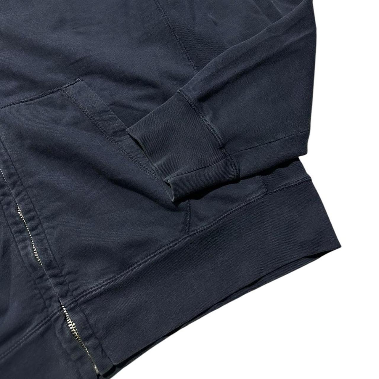 CP Company Blue Zip Up Hoodie