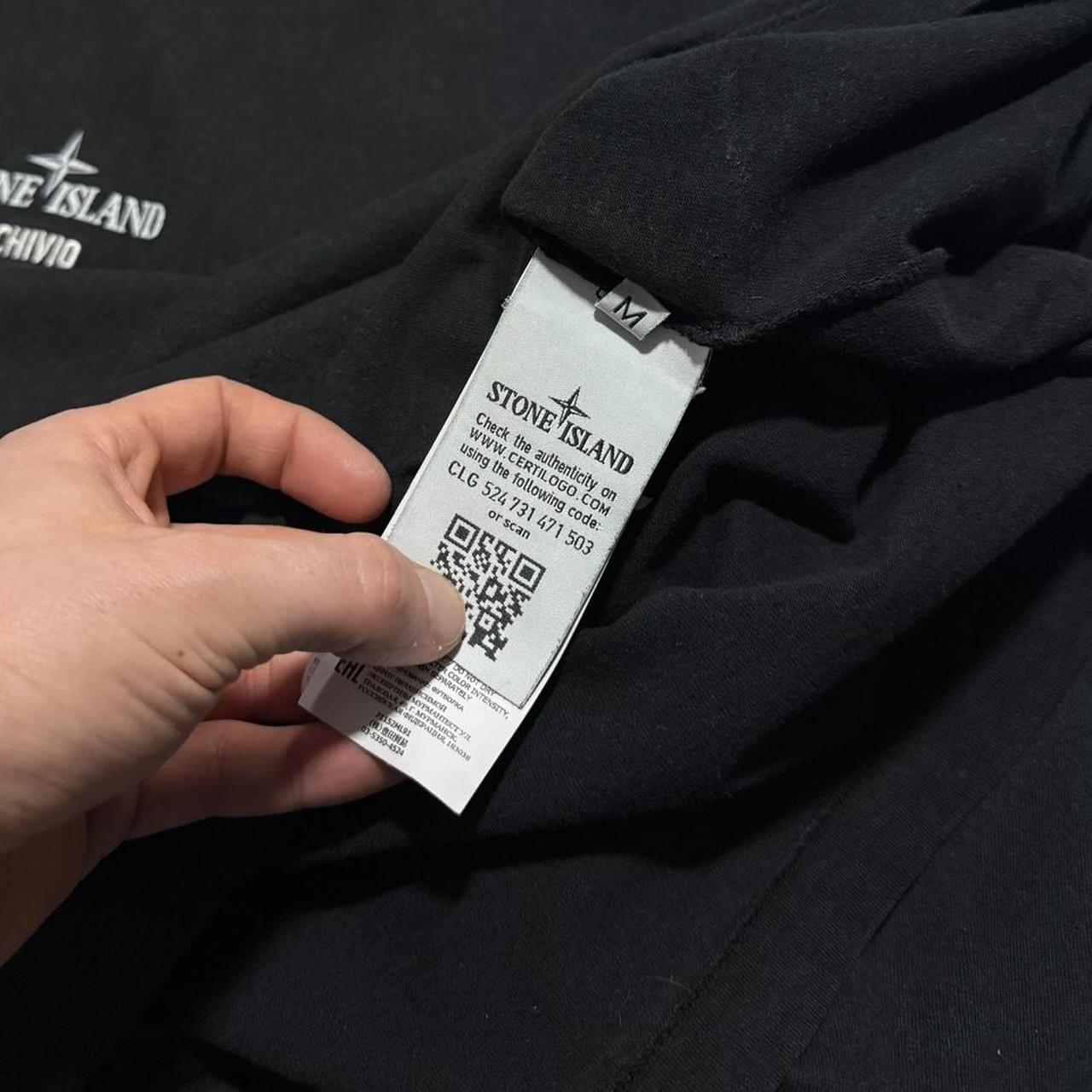 Stone Island Archivo T-Shirt | Medium, Black