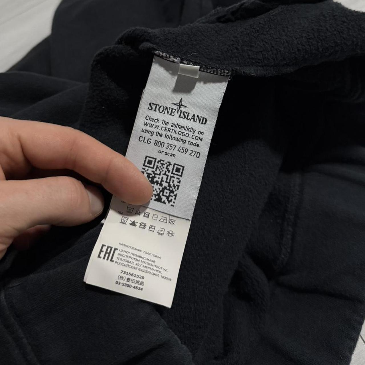 Stone Island Zip Down Pullover