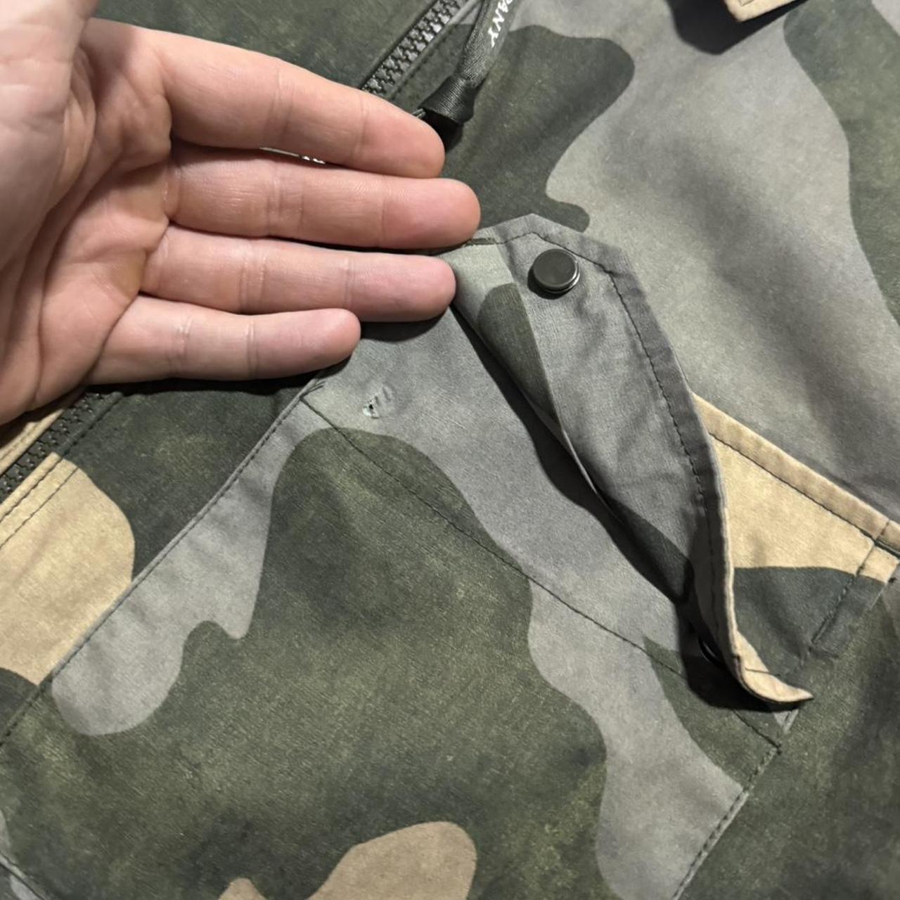 CP Company Pro-Tek Camo Overshirt | Small, Camo