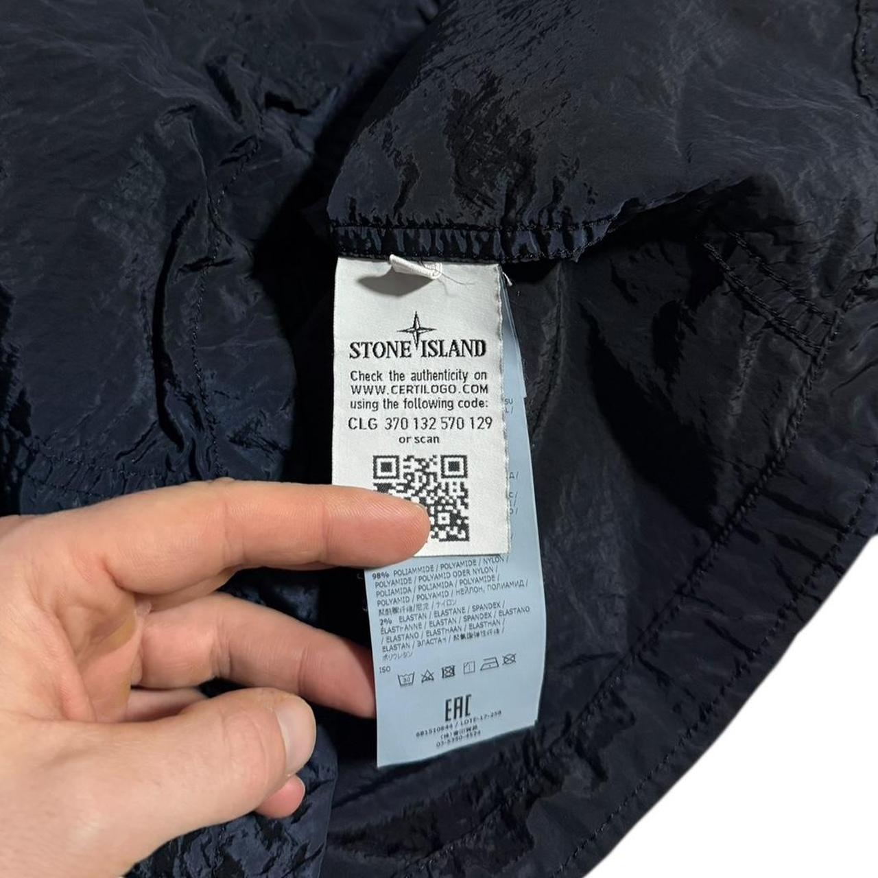 Stone Island Nylon Metal Overshirt | Medium, Navy