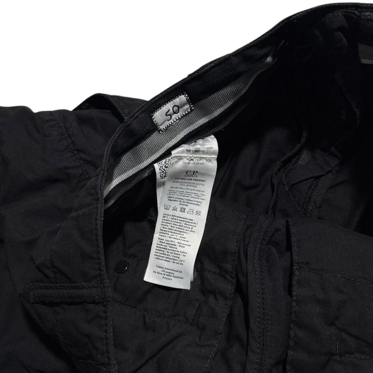 CP Company Cargo Shorts | W36, Black
