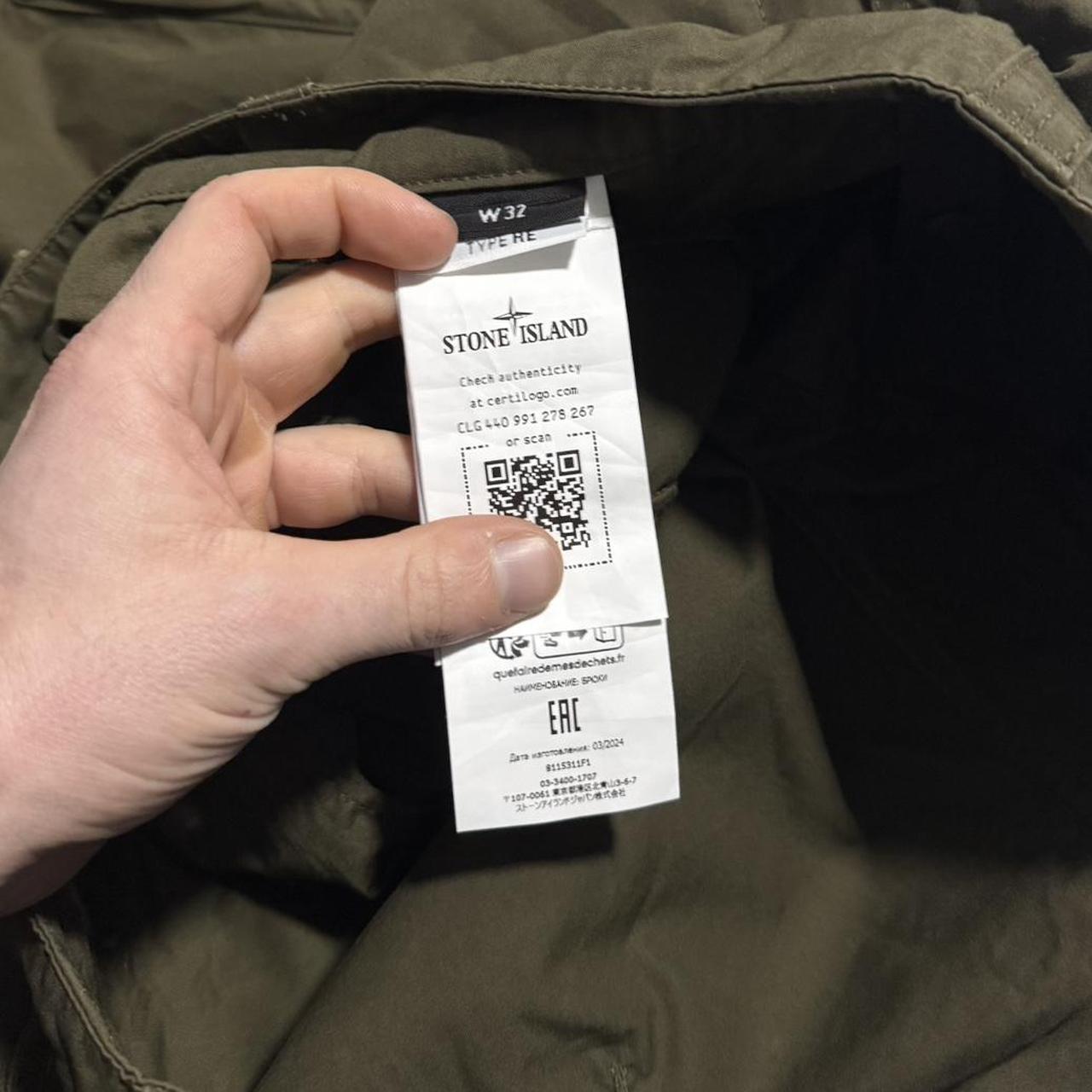 Stone Island Ghost Combat Cargos