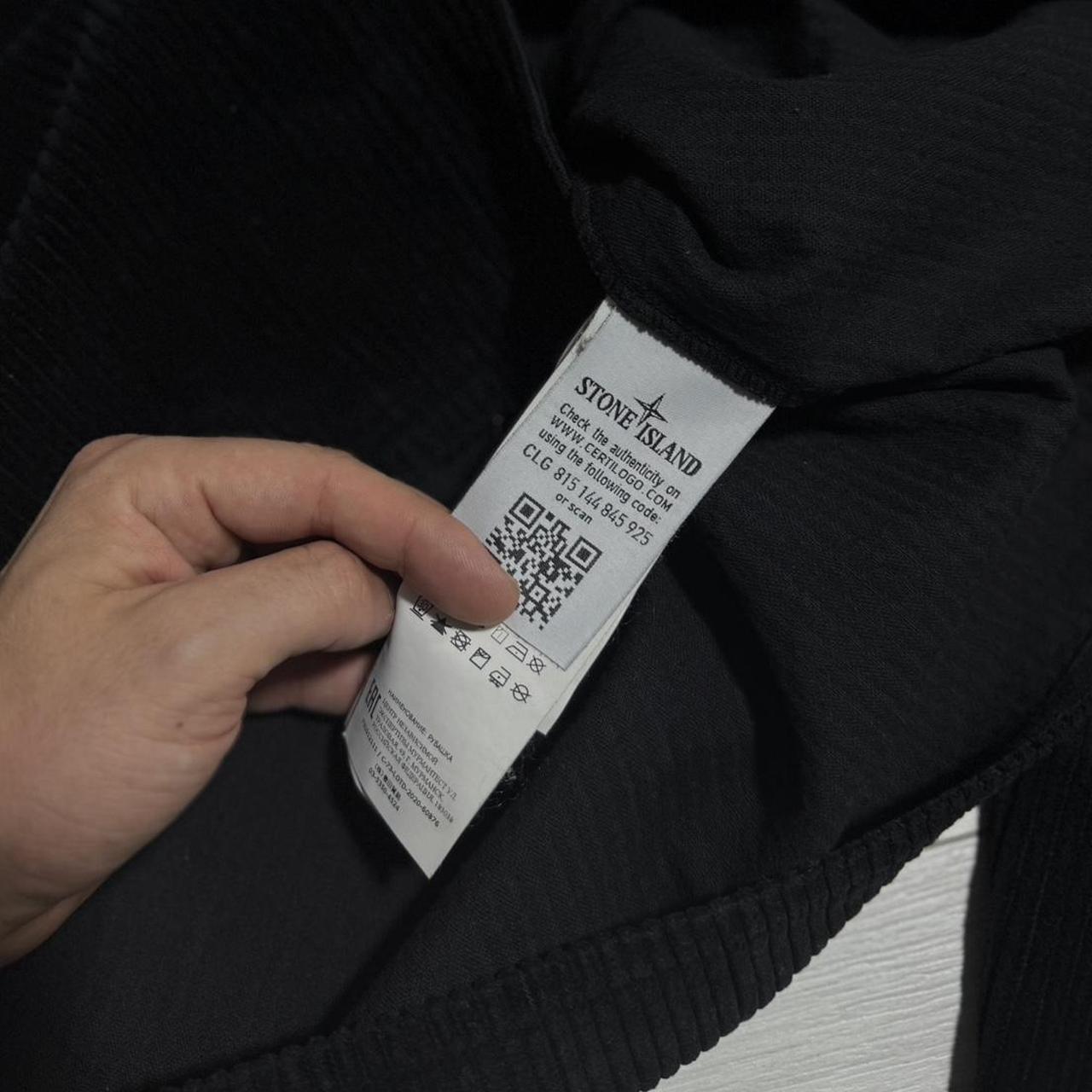 Stone Island Heavy Corduroy Overshirt | XL, Black