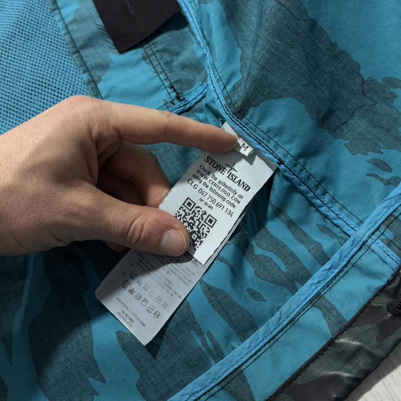 Stone Island 2015 Raso Gommato Reserve Camo Jacket | Medium, Camo